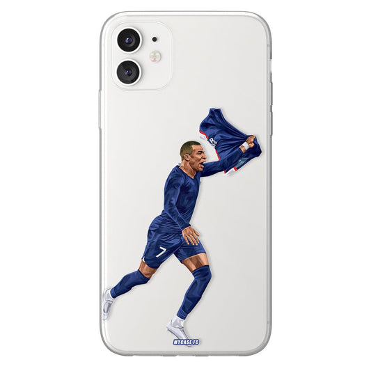 Coque Kylian Mbappé de Football Paris Saint-Germain