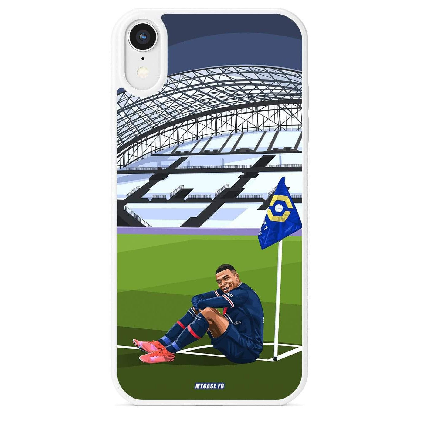 Coque de Kylian Mbappe avec Paris Saint-Germain, Etui de téléphone de Football