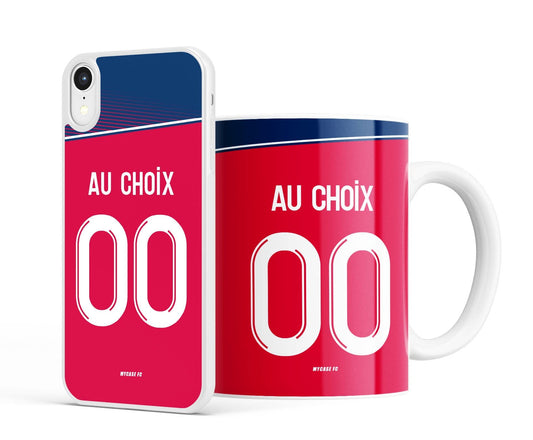 Coque Clermont Foot 63 football personnalisable pour téléphone - iPhone, Samsung, Google, Xiaomi, Oppo