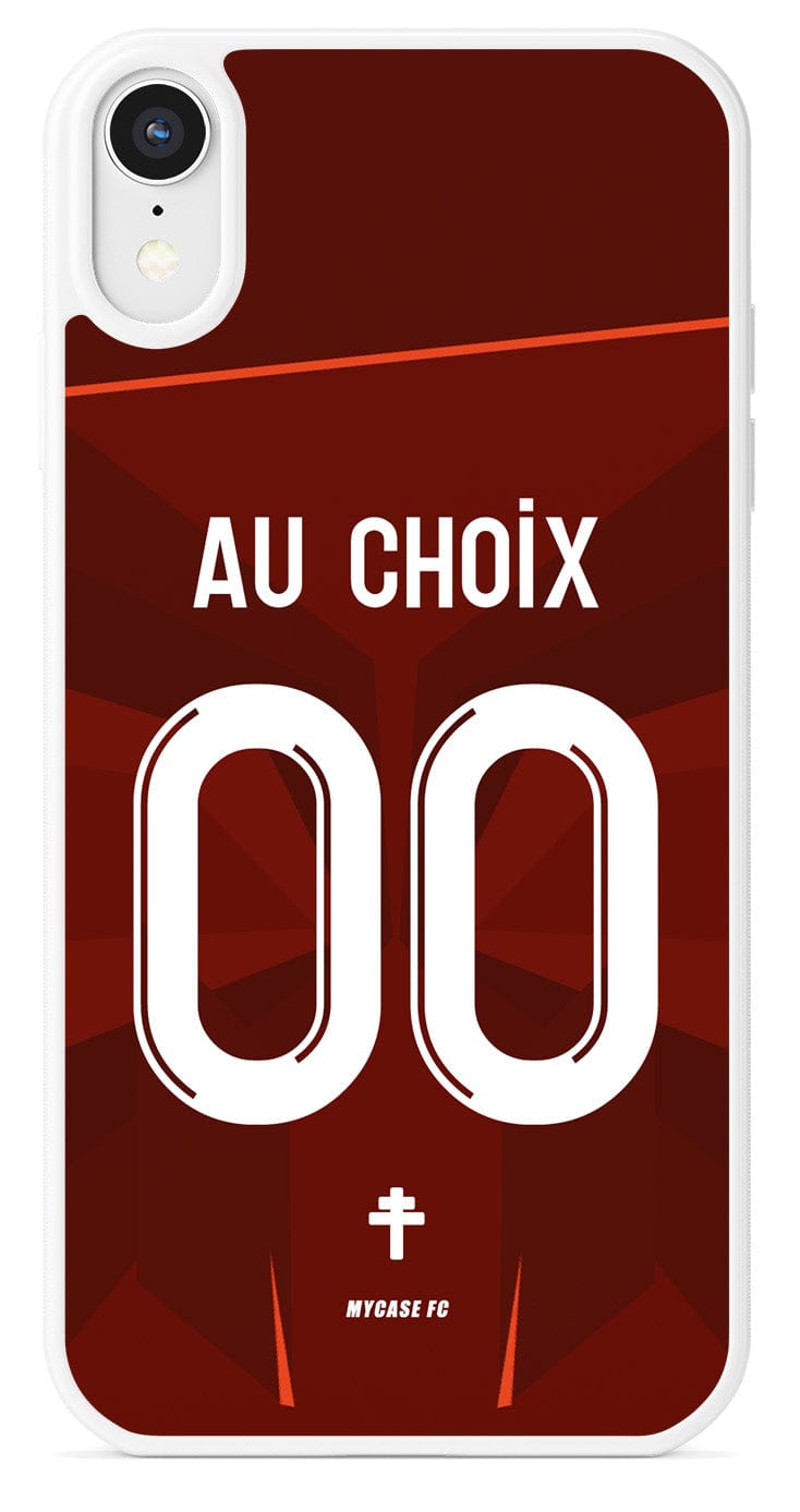 Coque FC Metz football personnalisable pour téléphone - iPhone, Samsung, Google, Xiaomi, Oppo