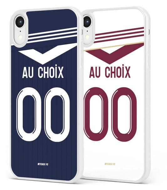 Coque Girondins de Bordeaux football personnalisable pour téléphone 