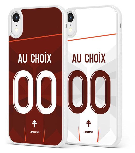 Coque FC Metz football personnalisable pour téléphone 