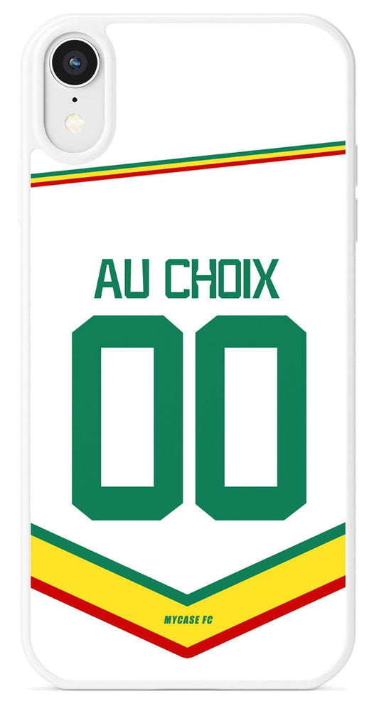 Coque Sénégal football personnalisable pour téléphone - iPhone, Samsung, Google, Xiaomi, Oppo